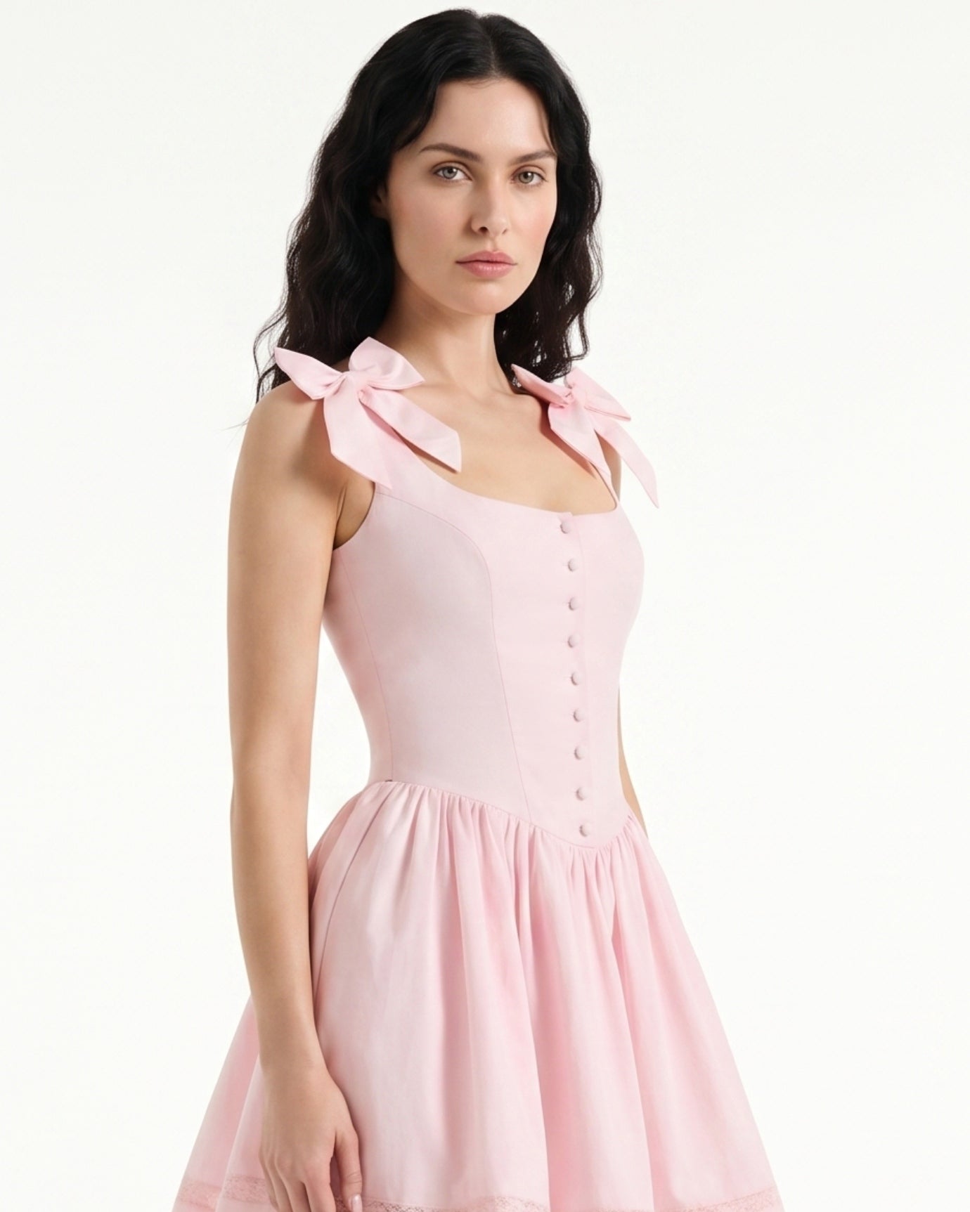 Amy Pink Dress Suspender