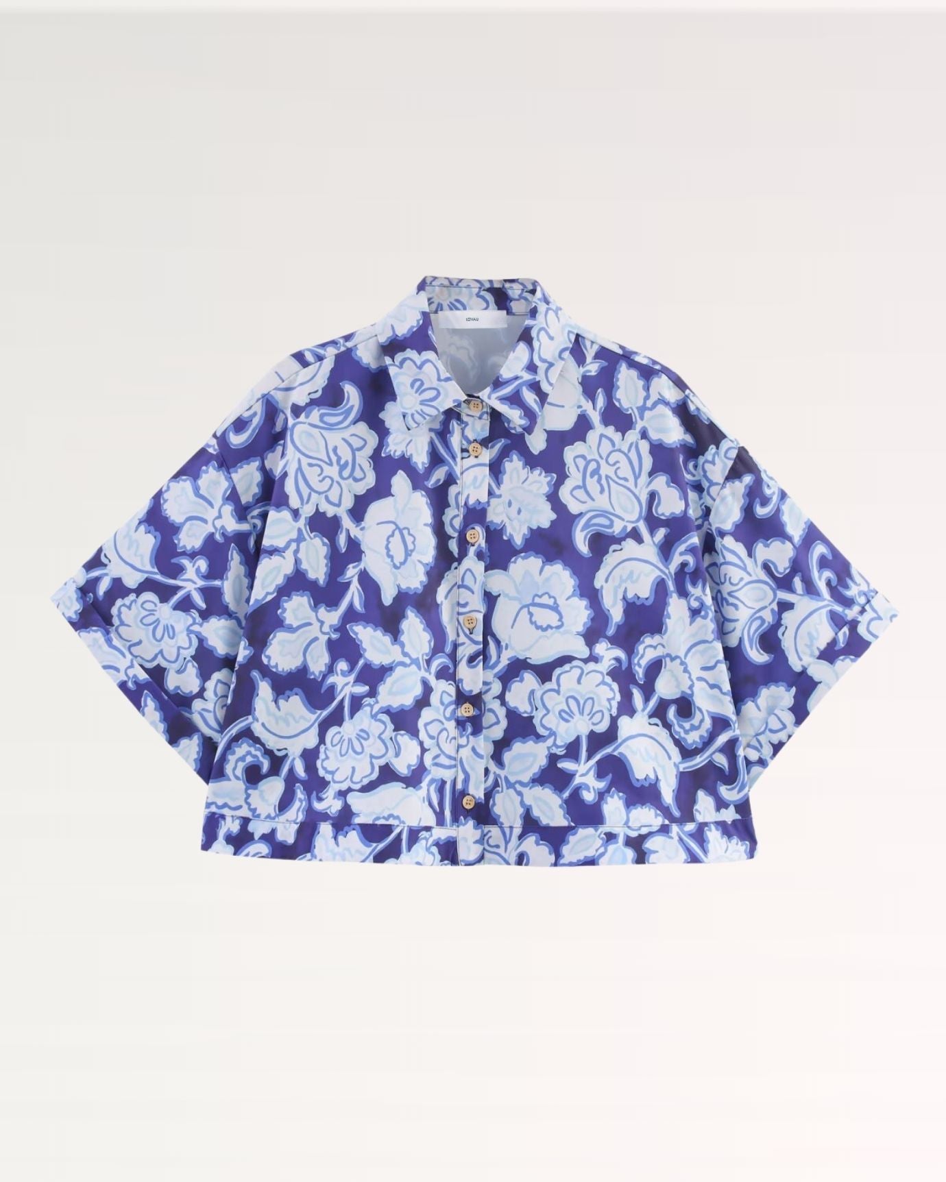 Blue Flower Shirt