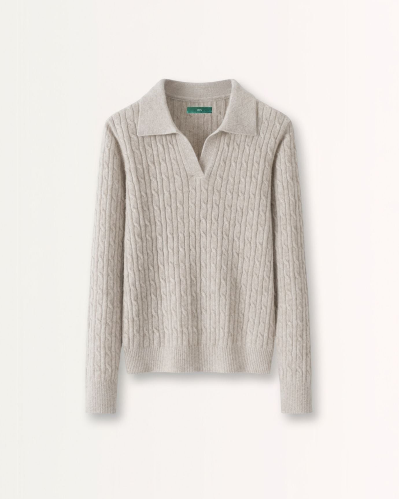 Kylie Cashmere Sweater Pullover Polo