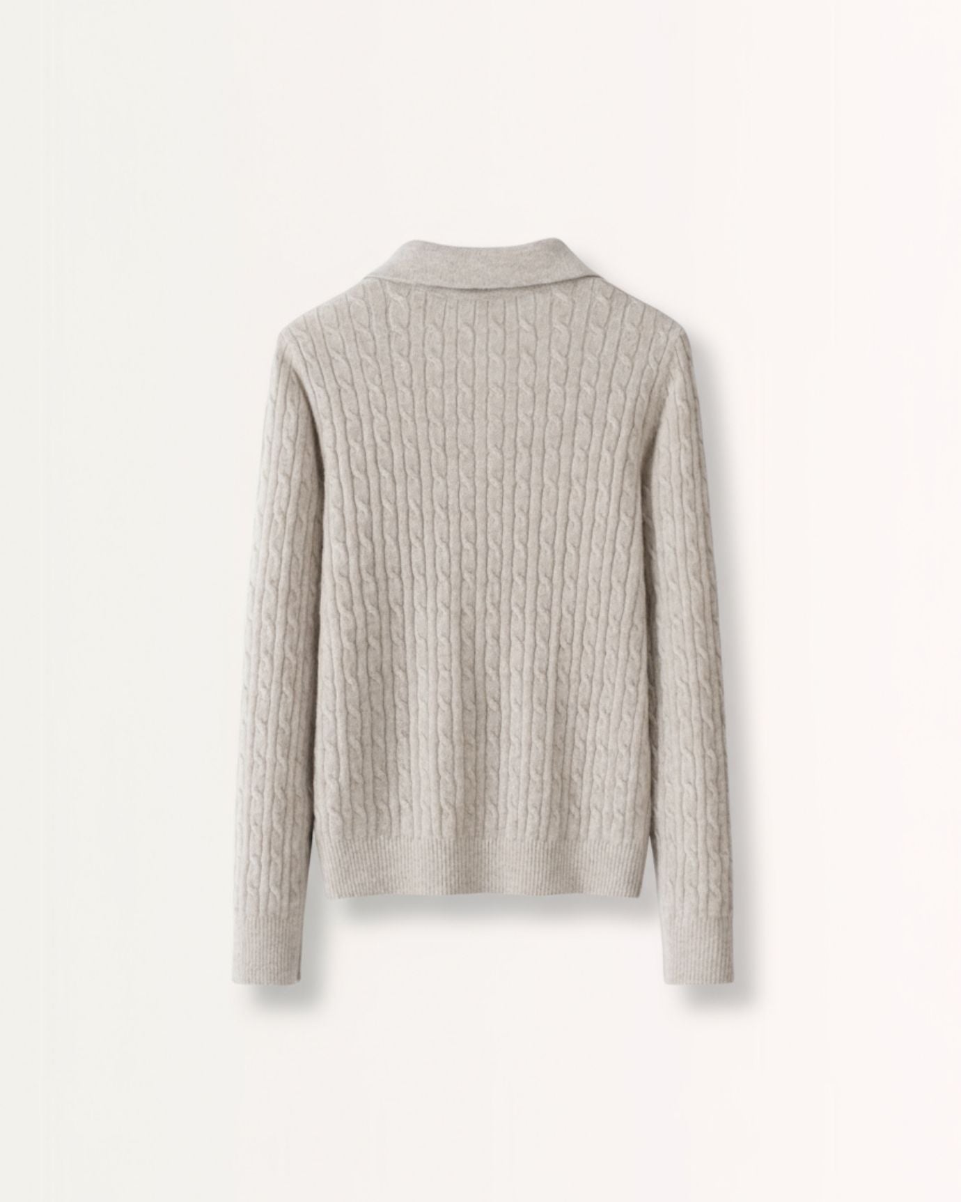 Kylie Cashmere Sweater Pullover Polo