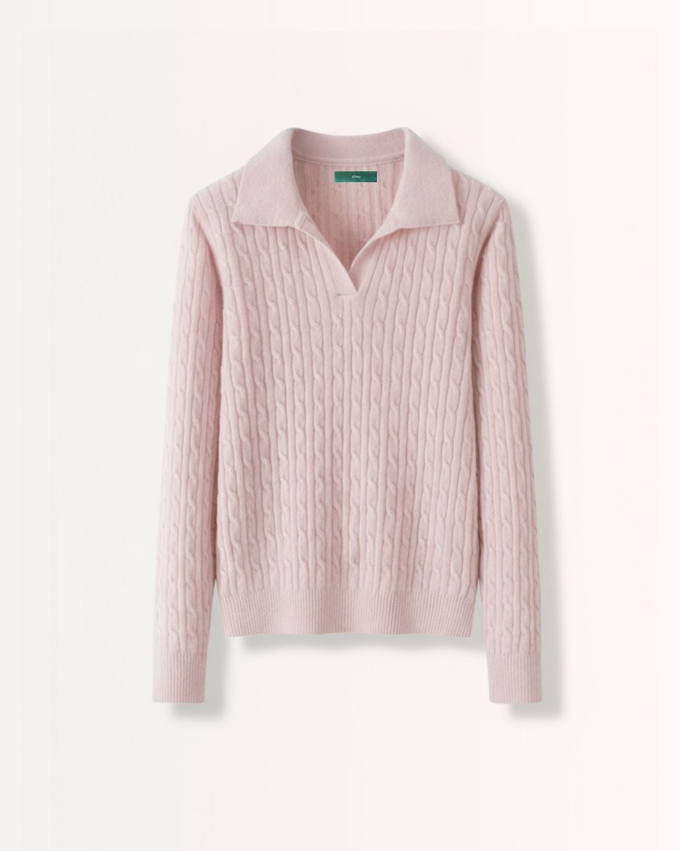 Kylie Cashmere Sweater Pullover Polo