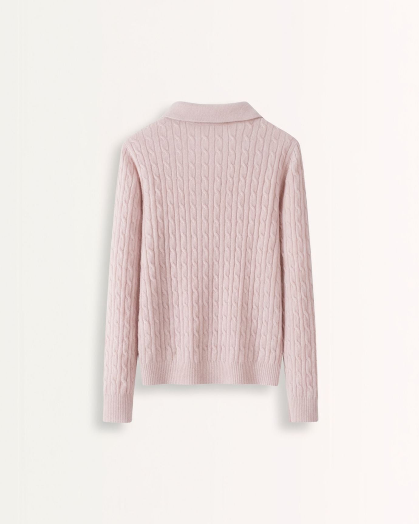 Kylie Cashmere Sweater Pullover Polo