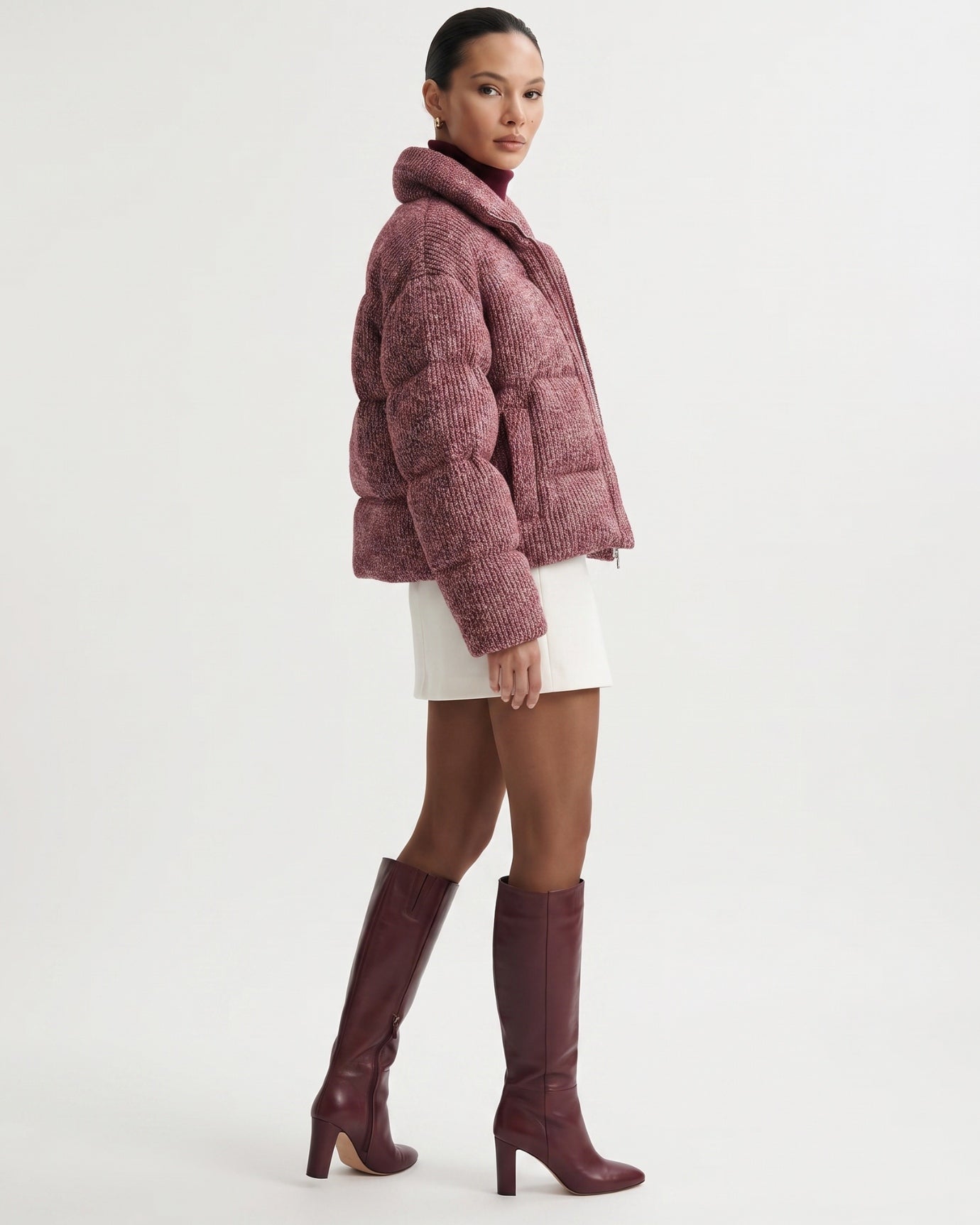Kira Wool Knitted Down Jacket
