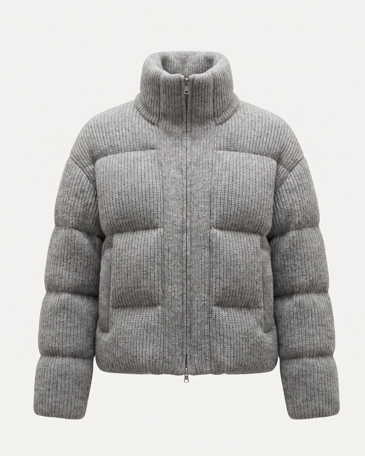 Kira Wool Knitted Down Jacket