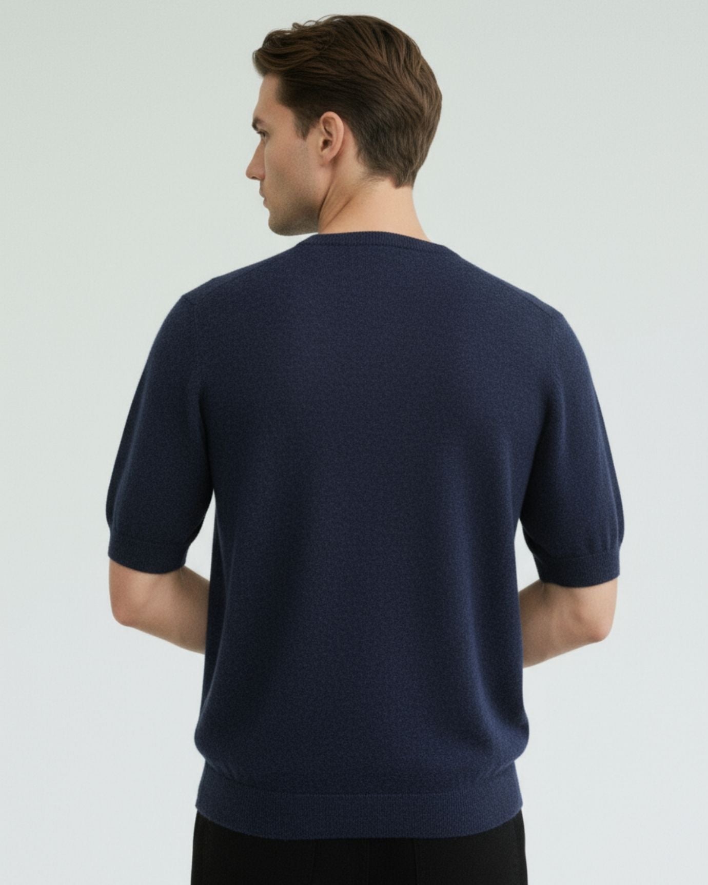 Wool T-Shirt Short Sleeve Cashmere Base Layer