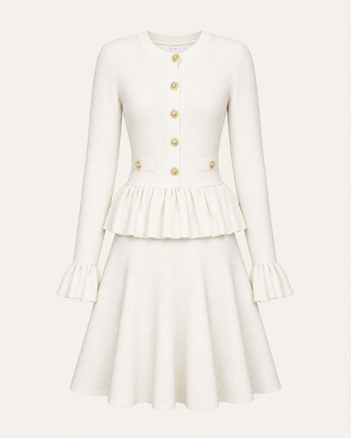 Kira Slim-Fit Shimmer Knit Dress