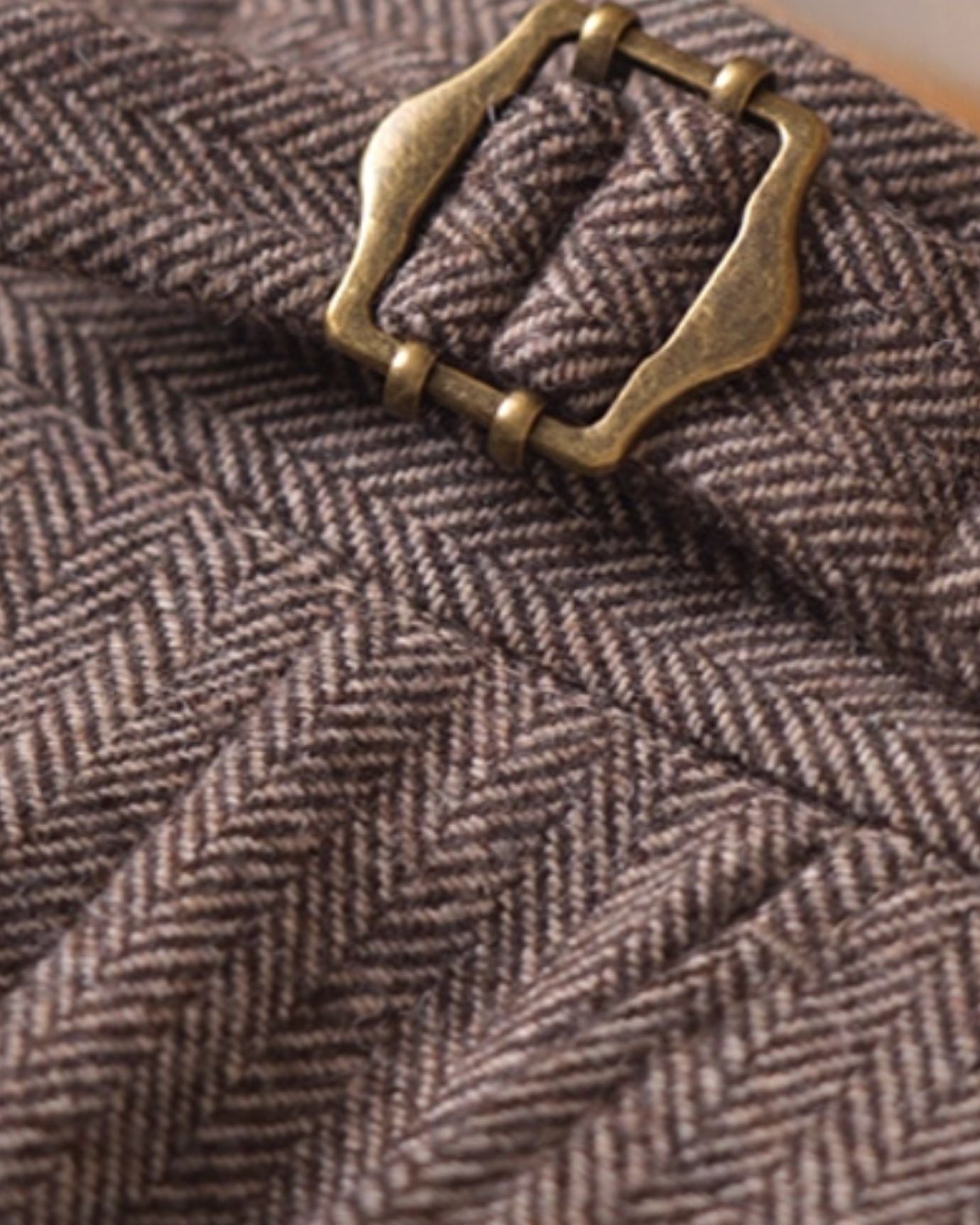 Italian Trousers Old Money Style Worsted Wool