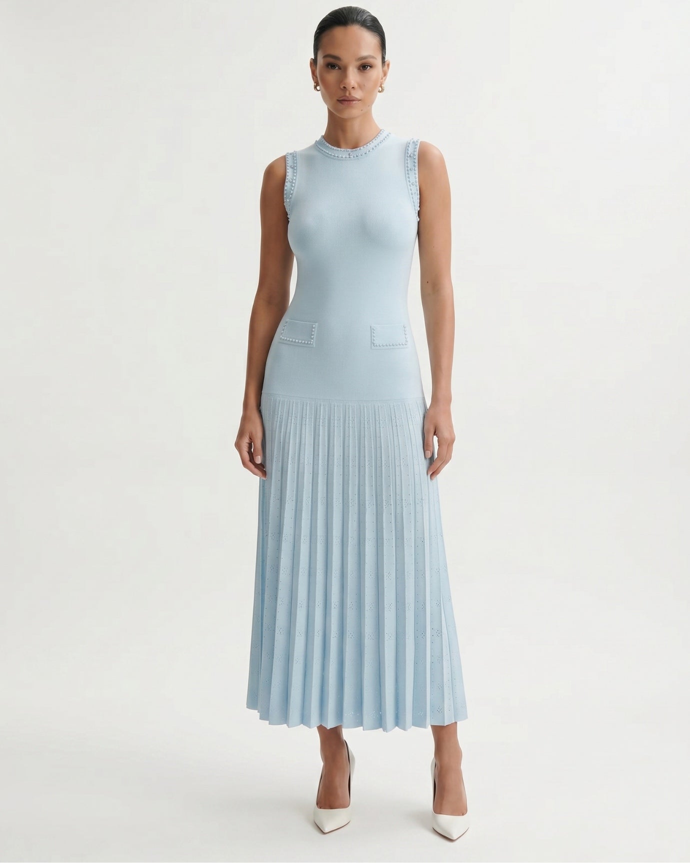 Kira Sleeveless Long Dress