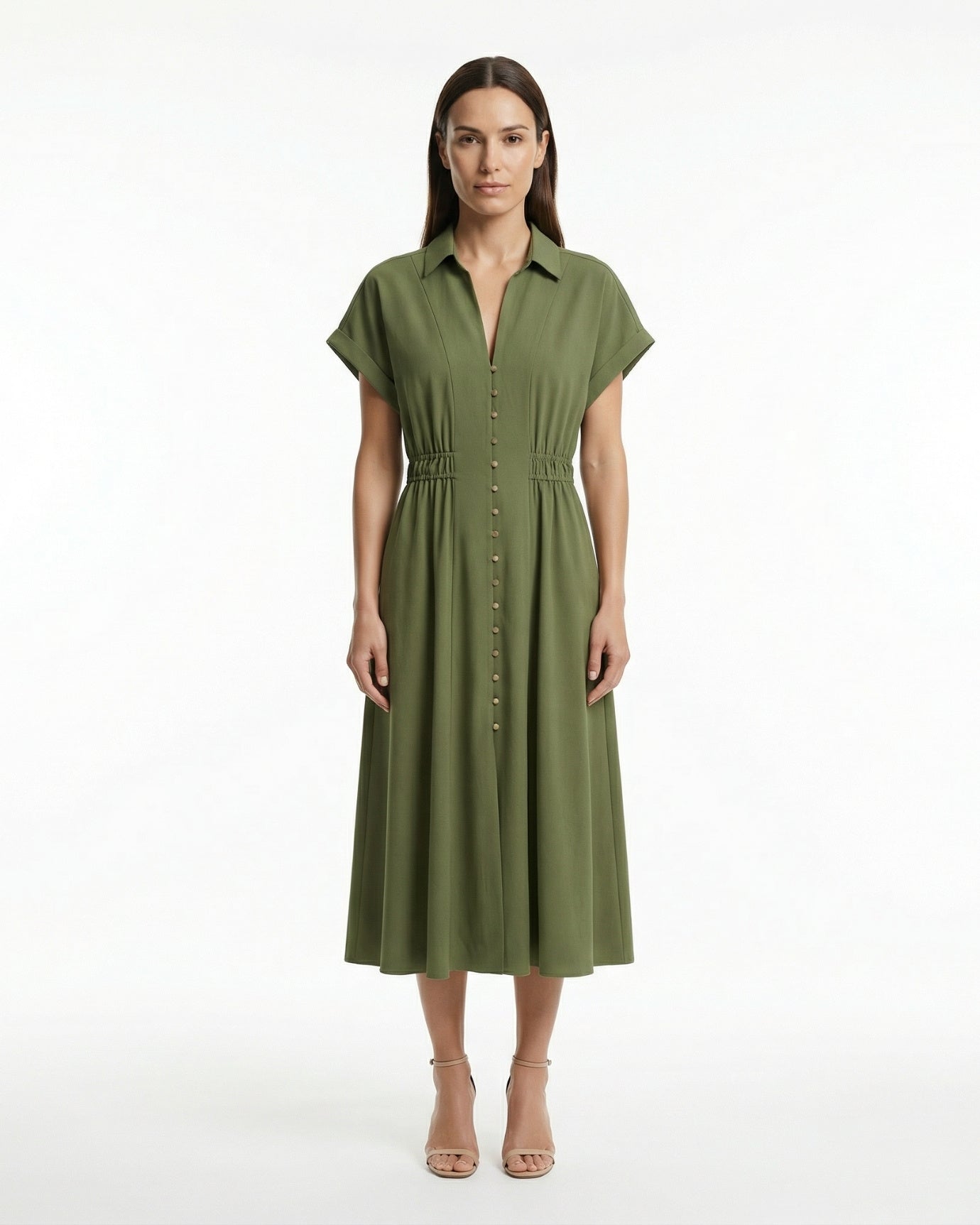 Village Waist Long Dress