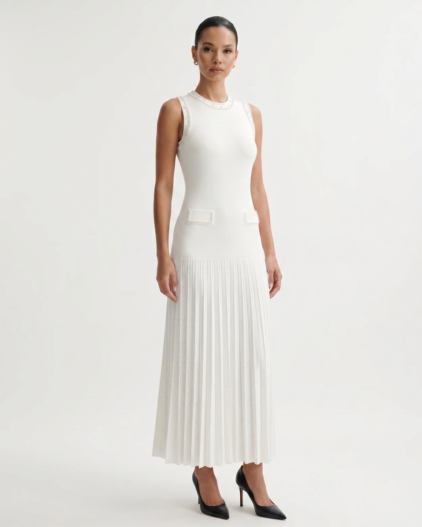 Kira Sleeveless Long Dress