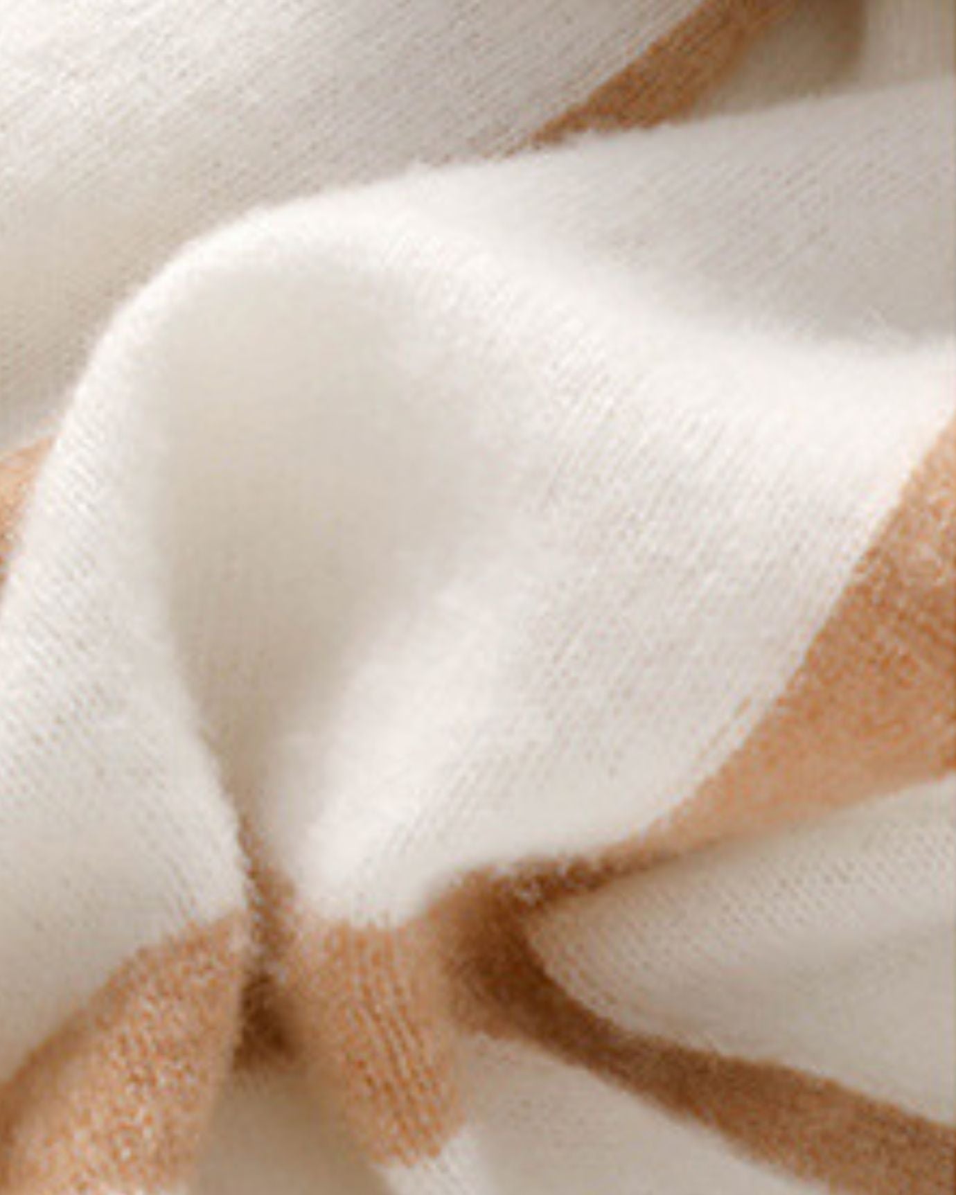 Cashmere Thickened Scarf Striped knitted warm