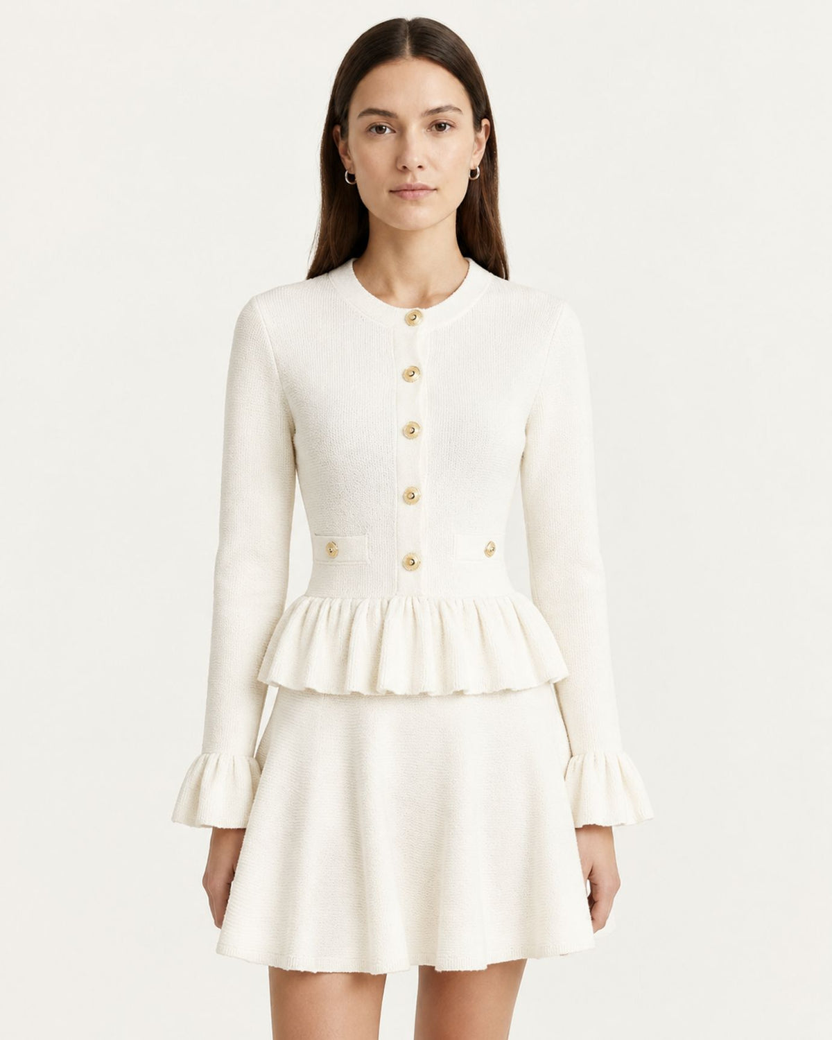 Kira Slim-Fit Shimmer Knit Dress