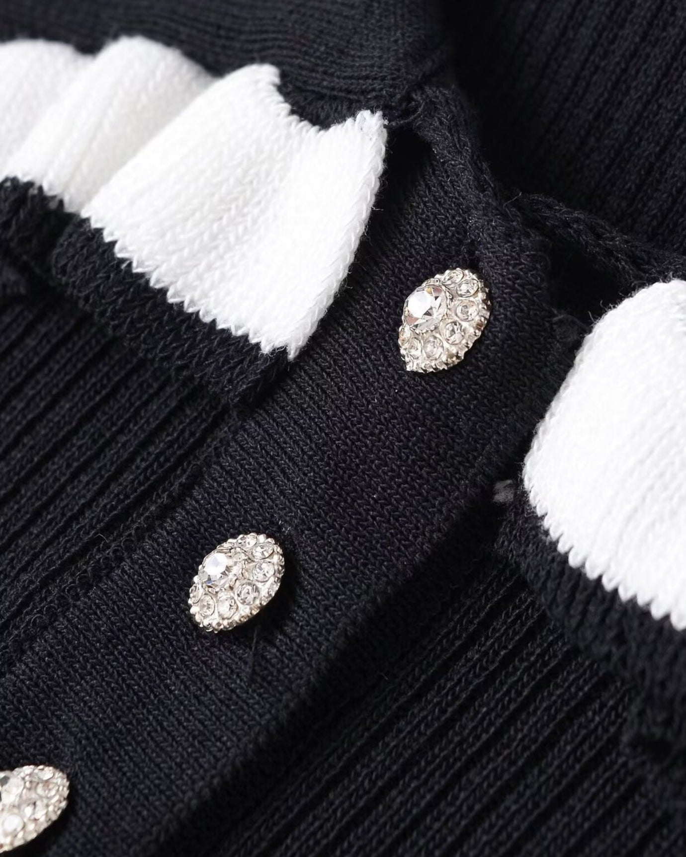 Black & White Contrast Polo