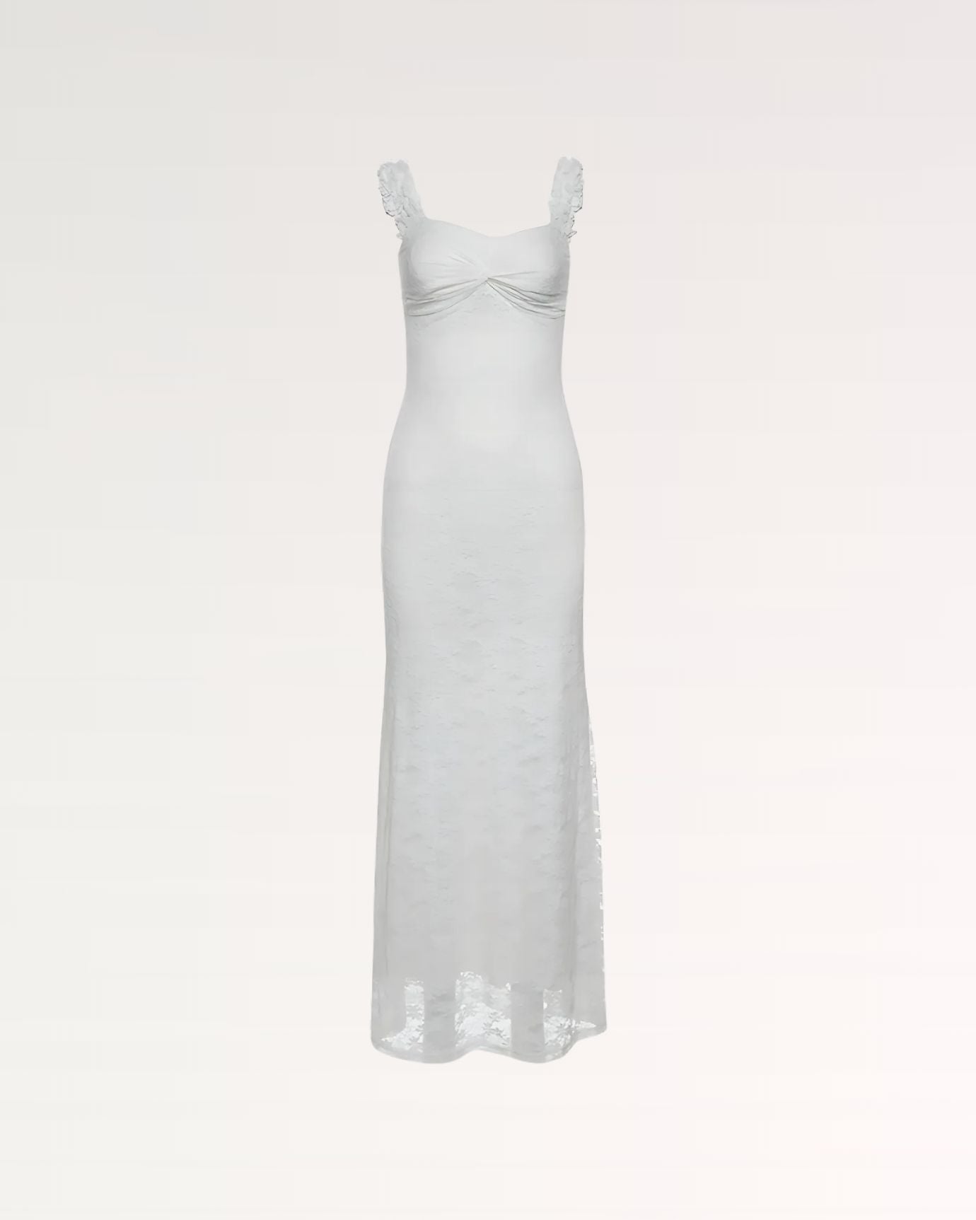 Sophisticated slim dress with high waist detail and knee-length cut