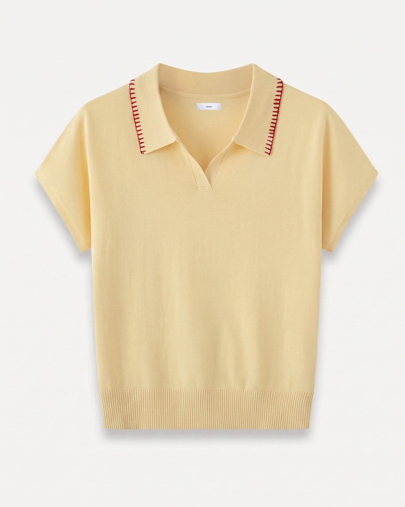 Marbella Yellow French Polo
