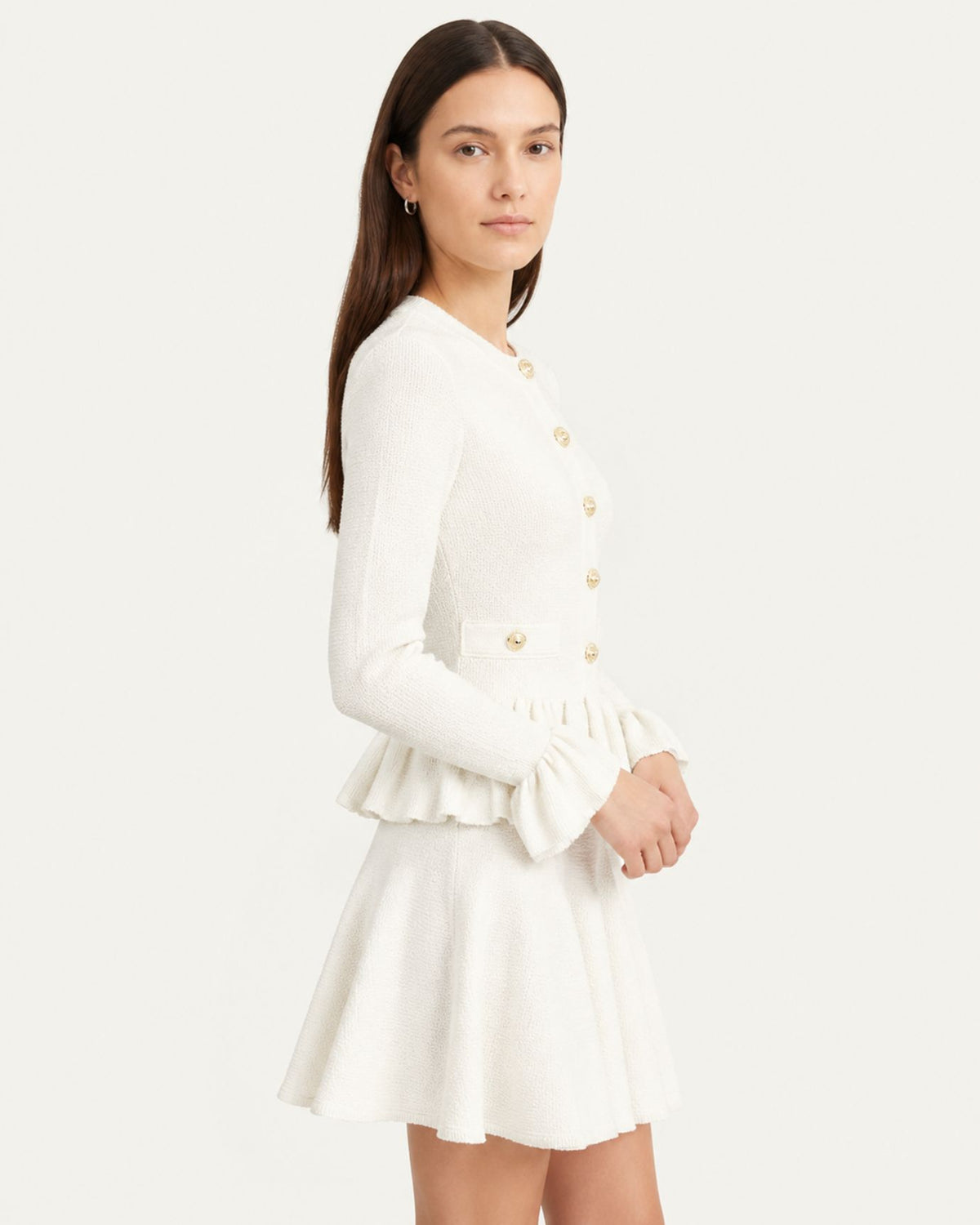 Kira Slim-Fit Shimmer Knit Dress