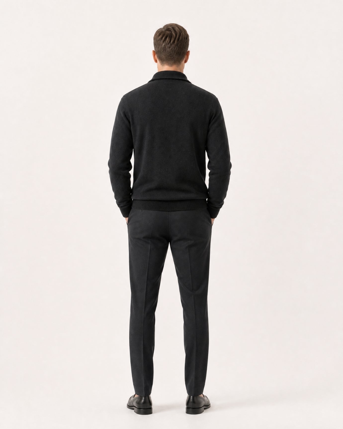 St Moritz Half-Zip Cashmere Knit Pullover