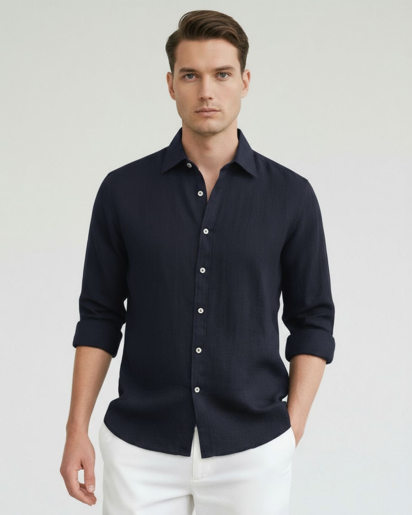 Old Money Retro Style Shirt