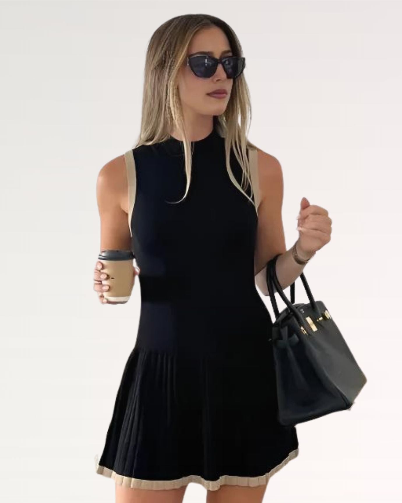 Round Neck Old Money Summer Dress