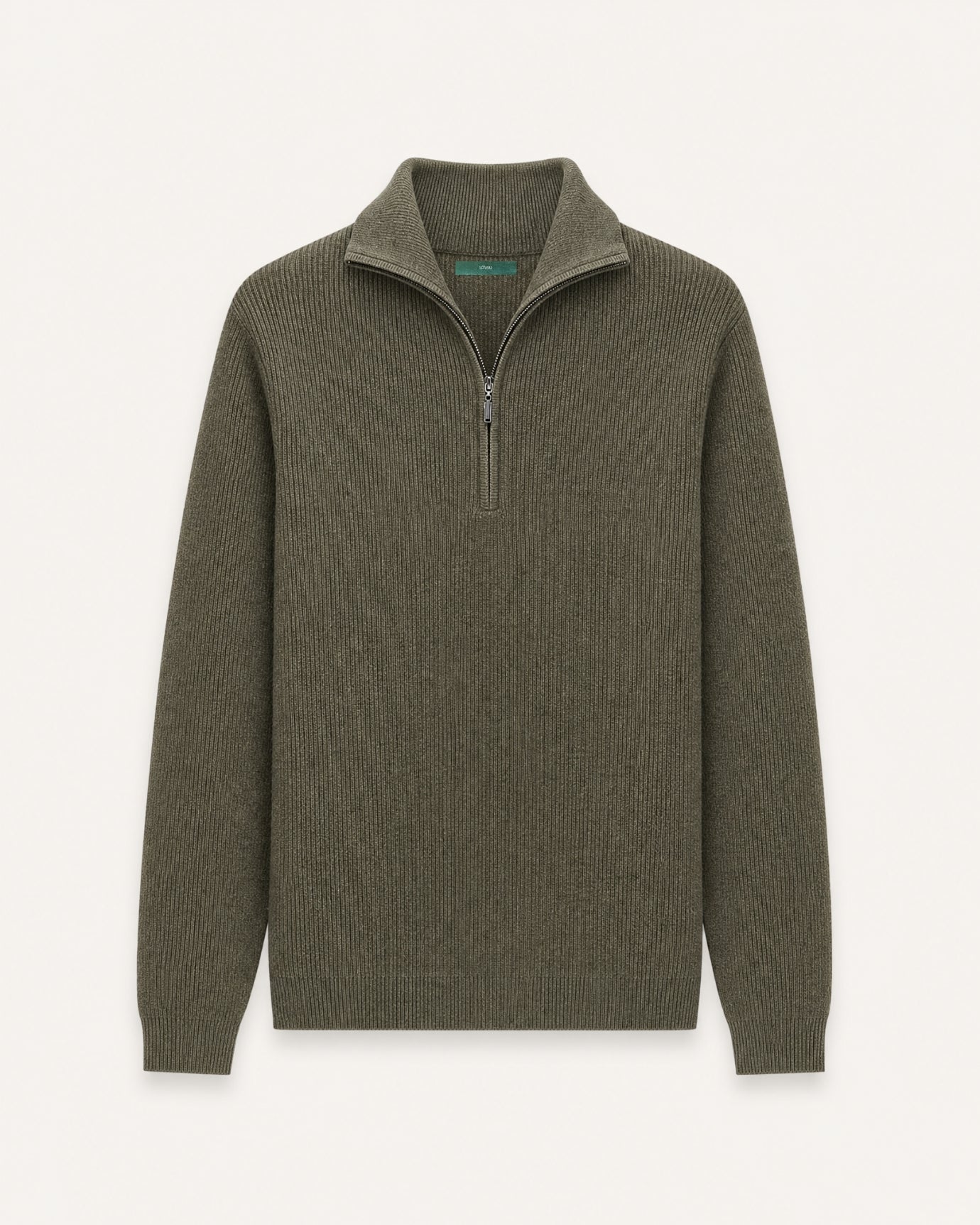 St Moritz Half-Zip Cashmere Knit Pullover