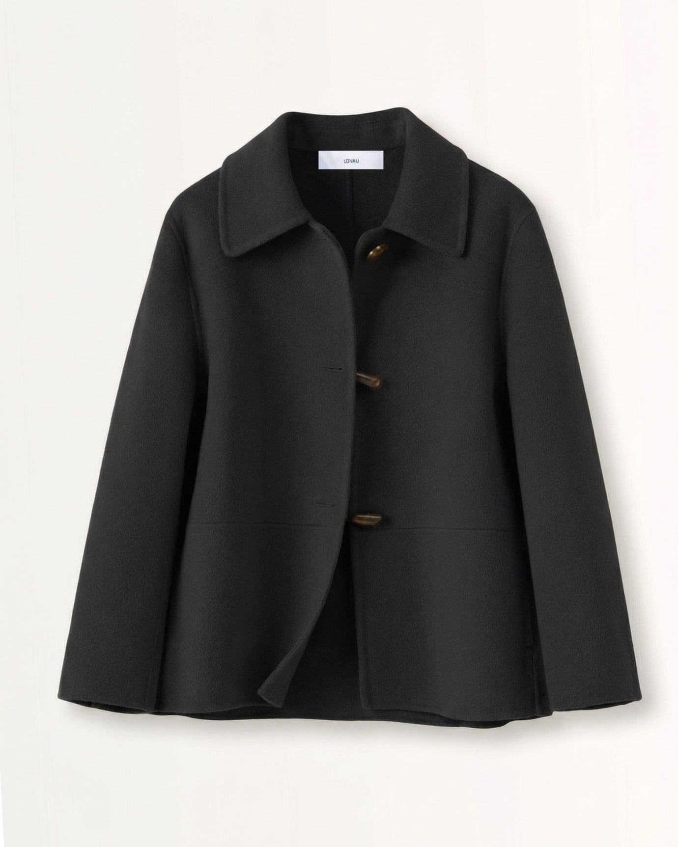 Rhi Elegant Double-Sided Pure Wool Jacket- Coat