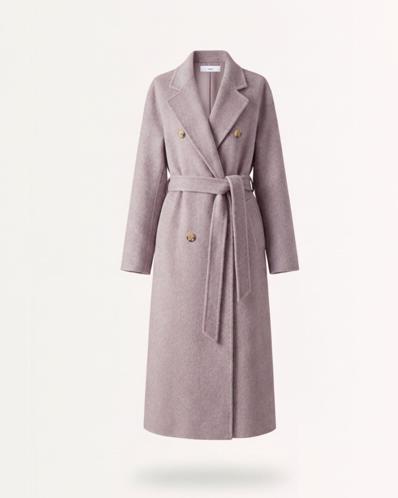 Handmade Alpaca Suli Velvet Double-Sided Cashmere Coat