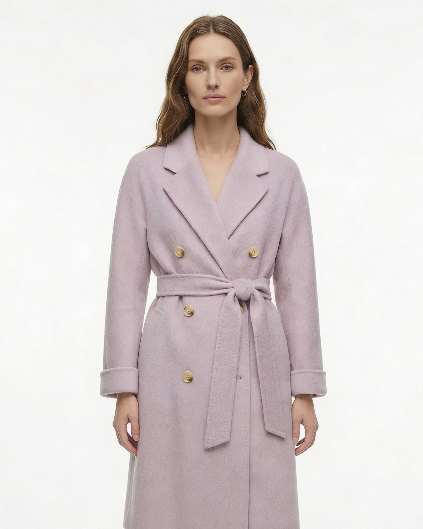 Handmade Alpaca Suli Velvet Double-Sided Cashmere Coat