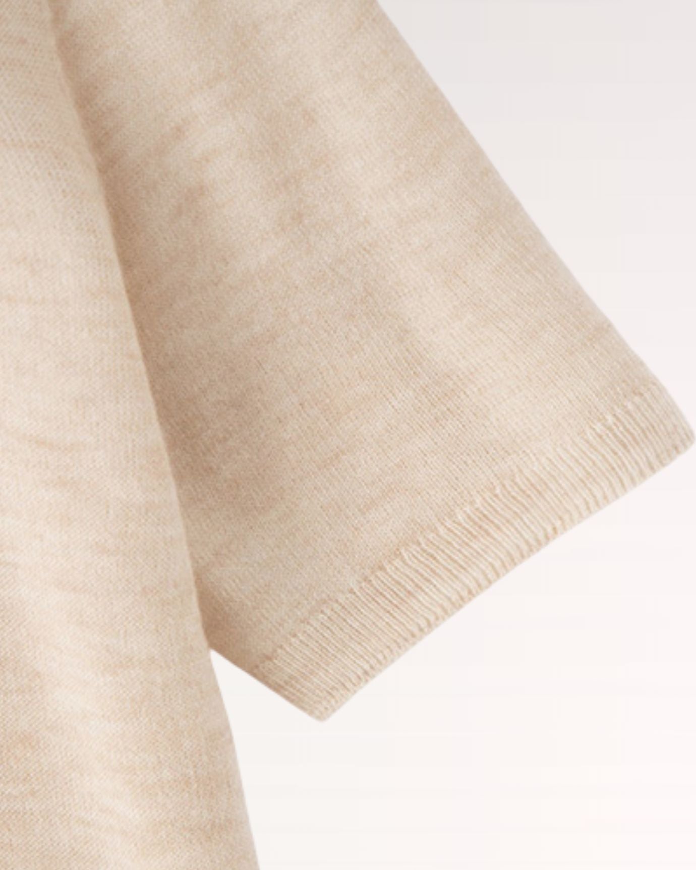 Wool Soft Knitted T-Shirt Half Sleeve