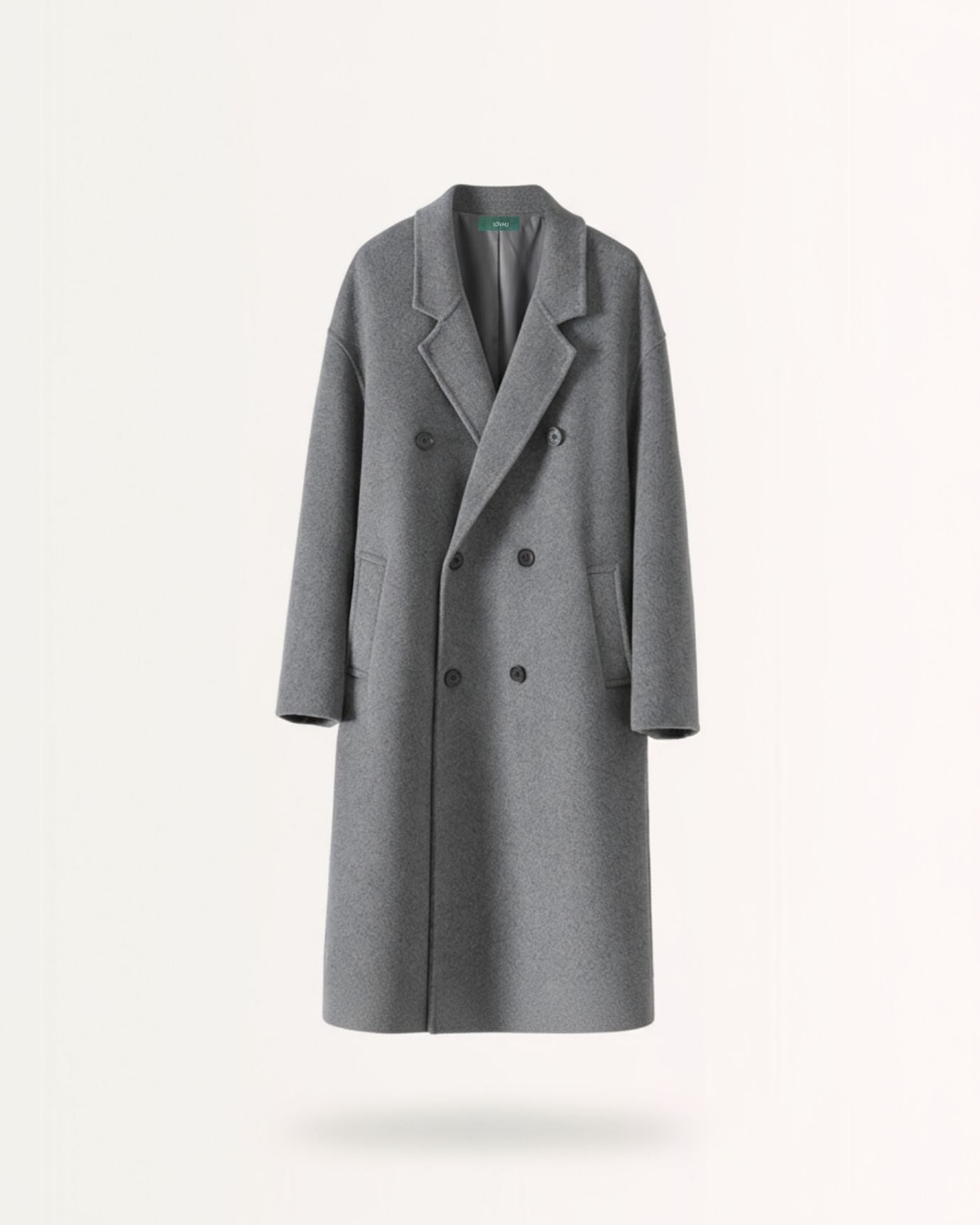 Cashmere & Wool Coat Loose Fit