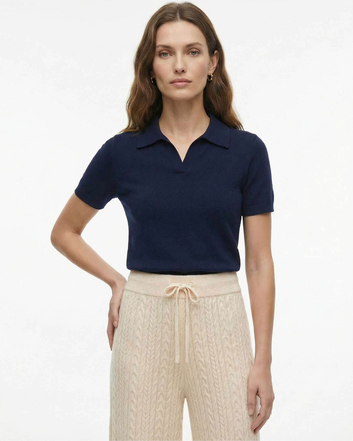 Thicked Wool Trousers Woman