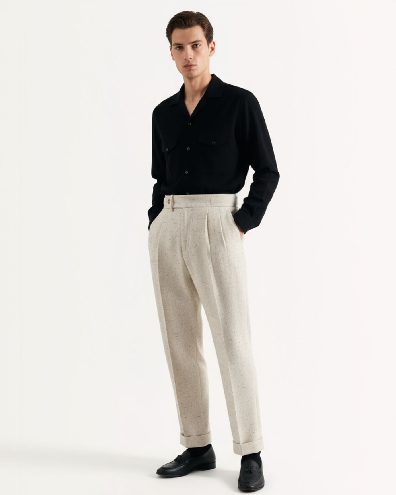 old money trousers