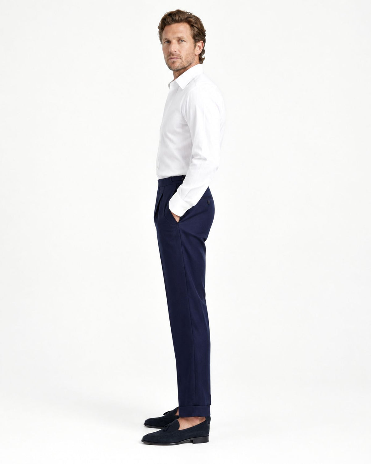 Ny Slim-Fit Neapolitan Tailored Trousers
