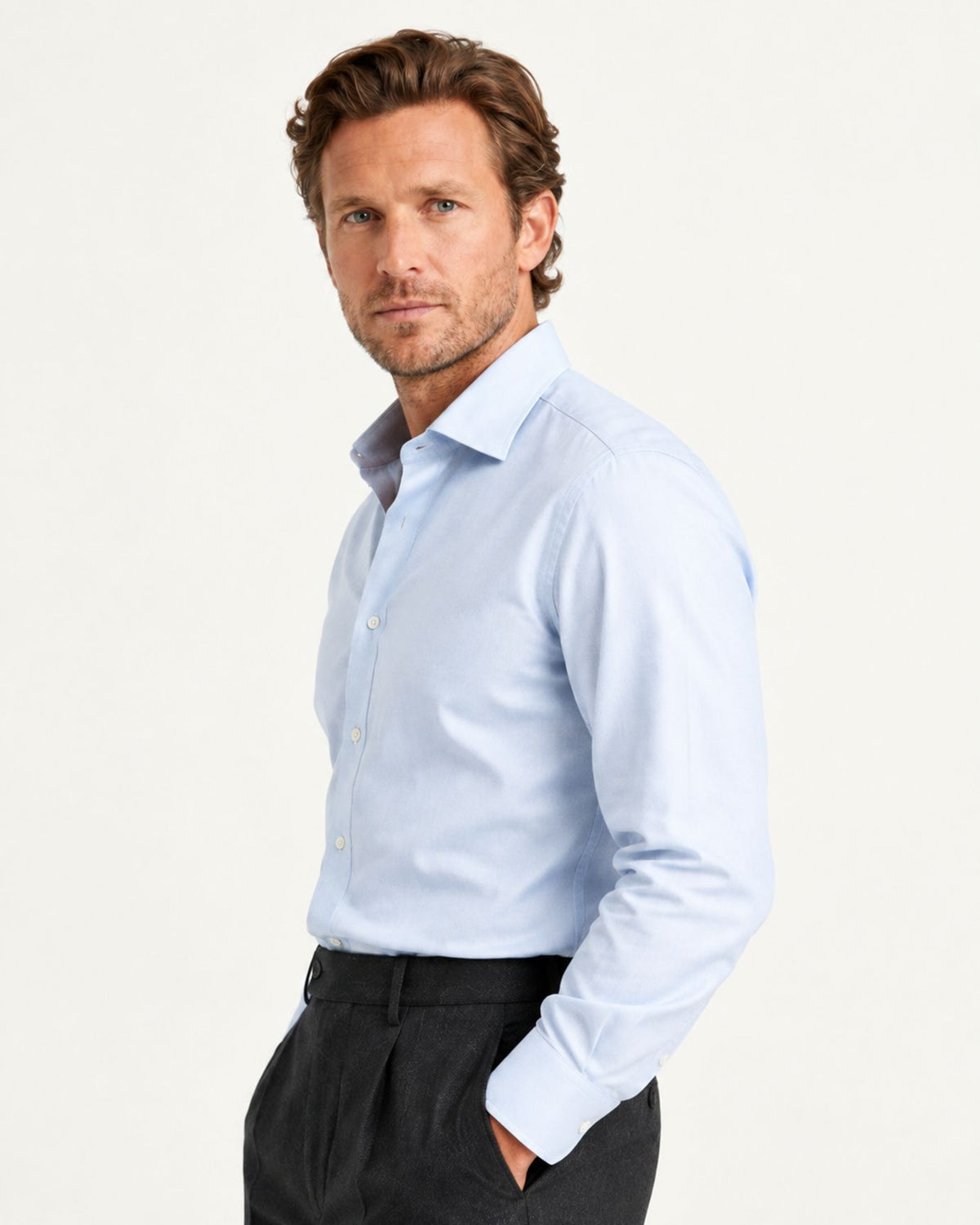 Cannes Pull-On Straight Leg Dress Pants