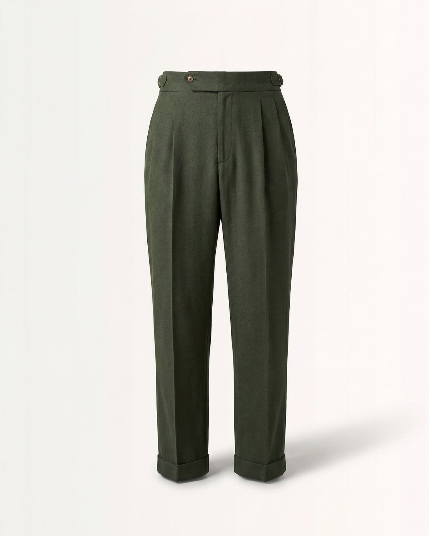 Business Trousers Cotton & Linen Blend