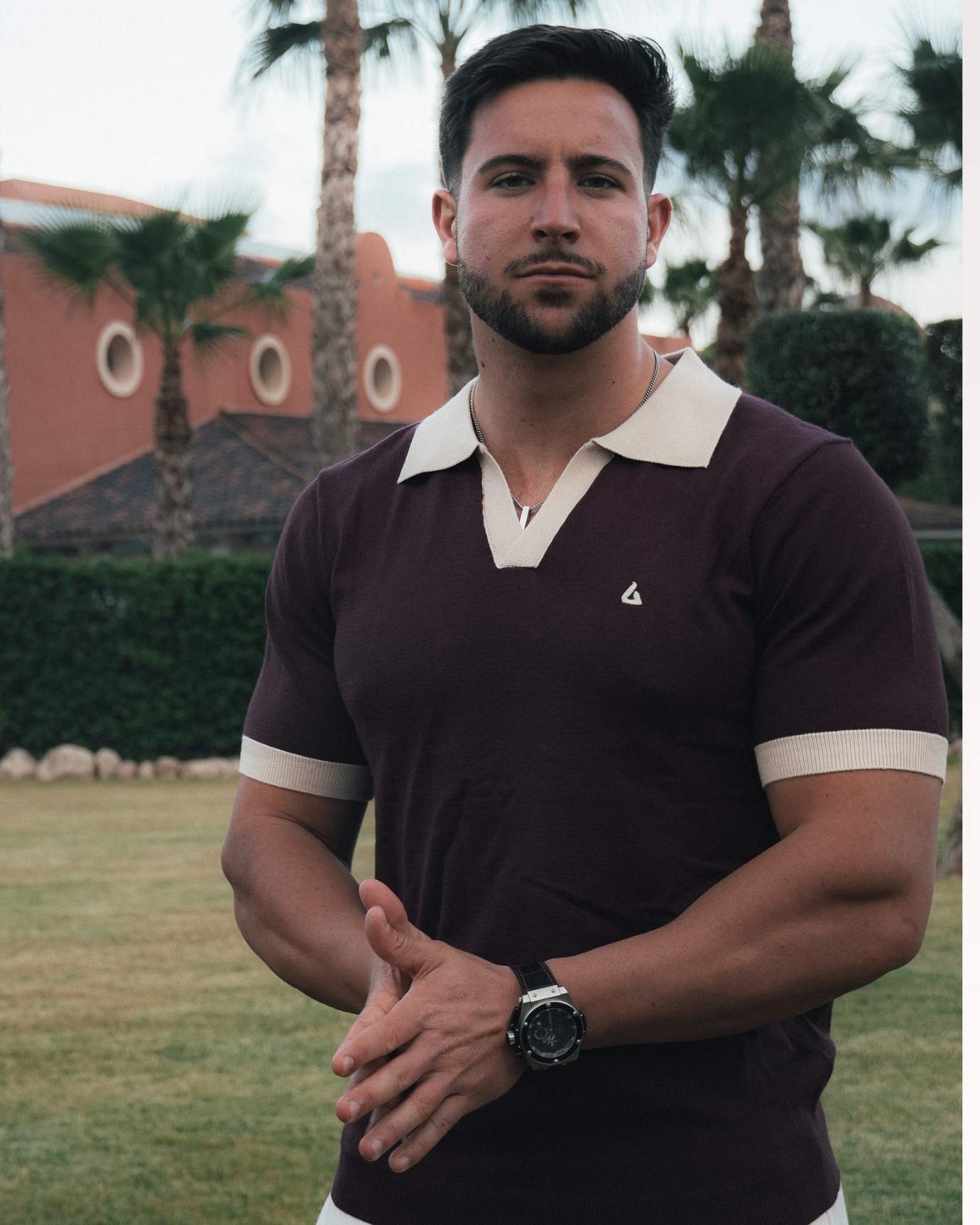 Polo Old Money Burdeos
