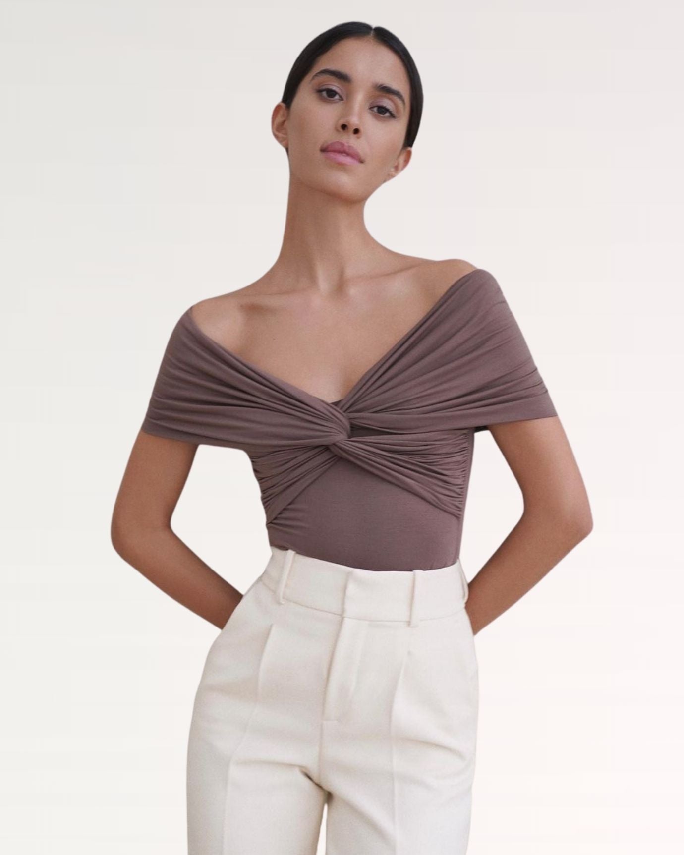V Neck T-Shirt Lisa Purple