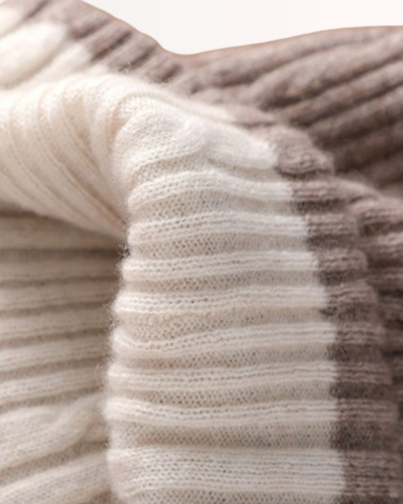 Cashmere Knitted Hat ear protection double-sided