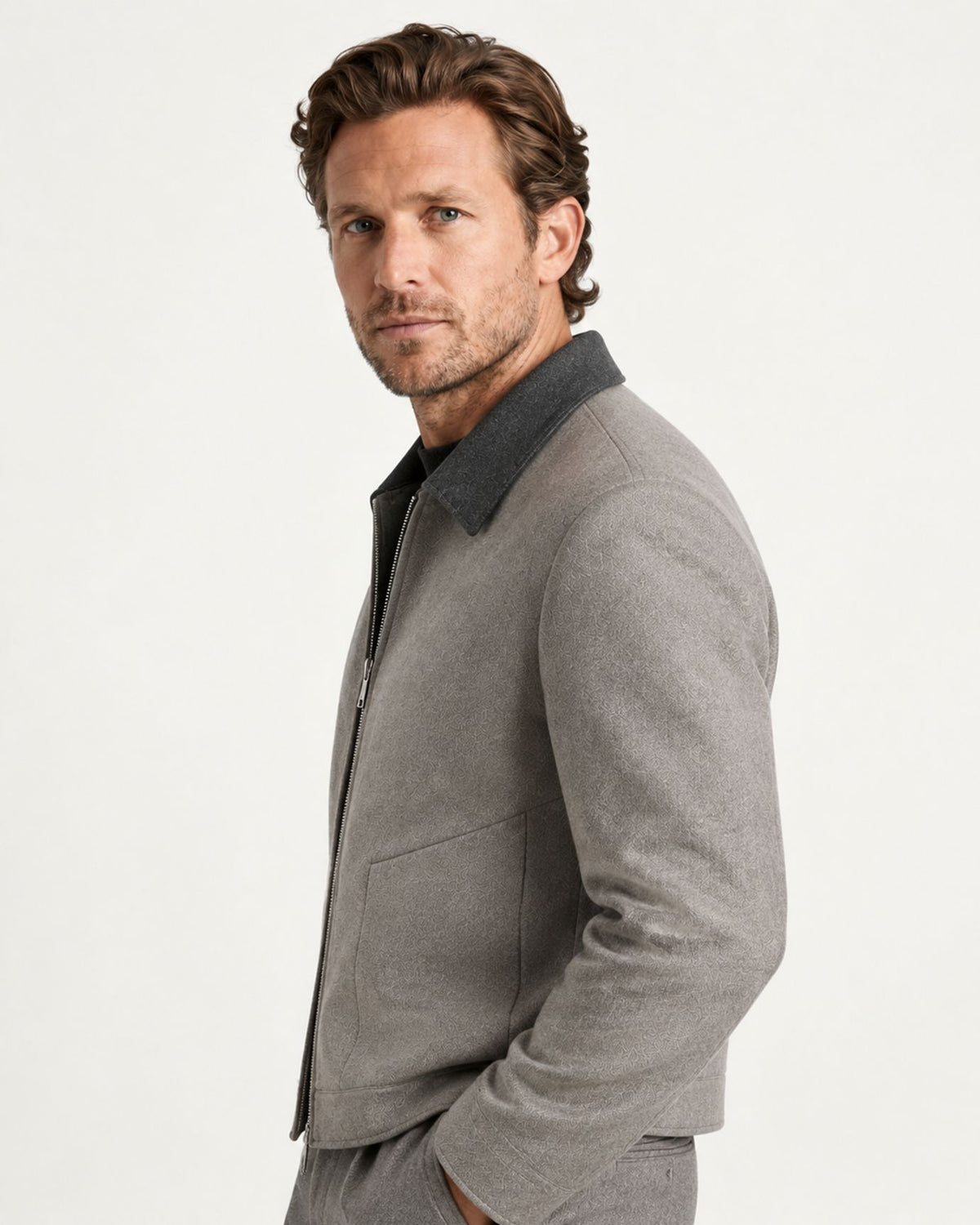 Boston Short Double-Faced Wool Jacket