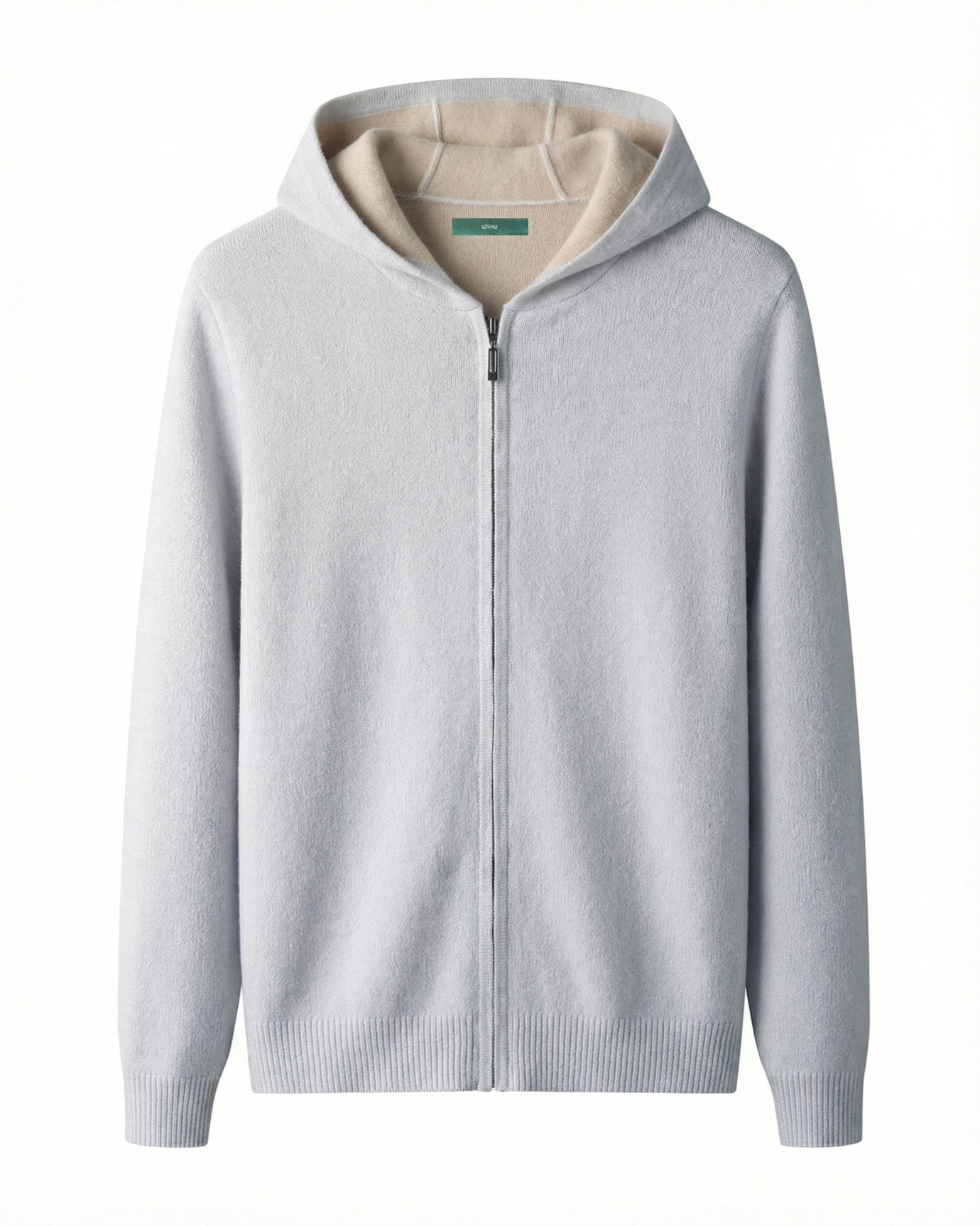 Cashmere Zipper Cardigan Hoodie Limited Edition