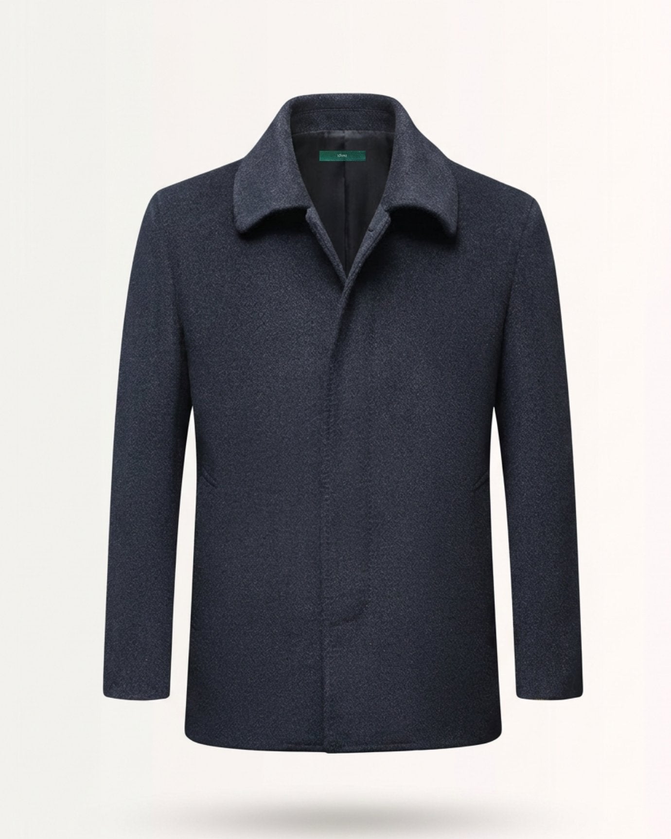 Thick Wool Coat Jacket with Lined Down Jacket