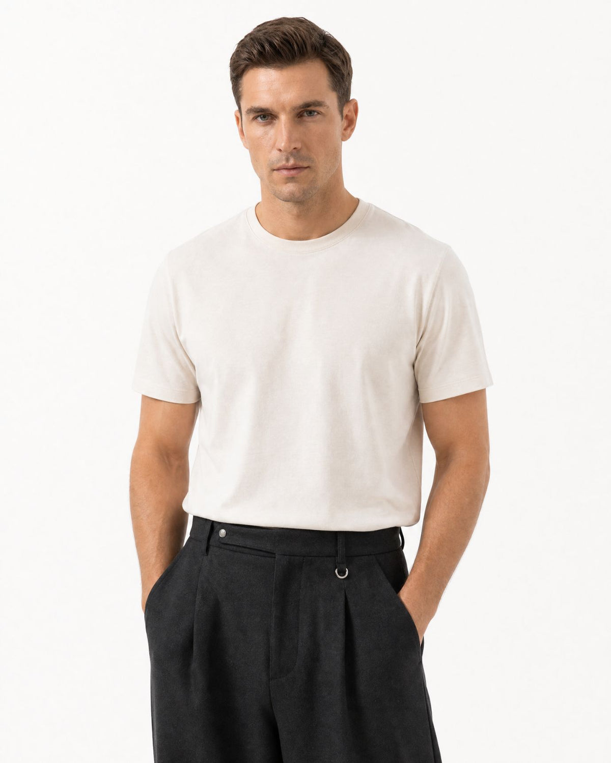 Ny Drapey Pleated Adjustable Trousers