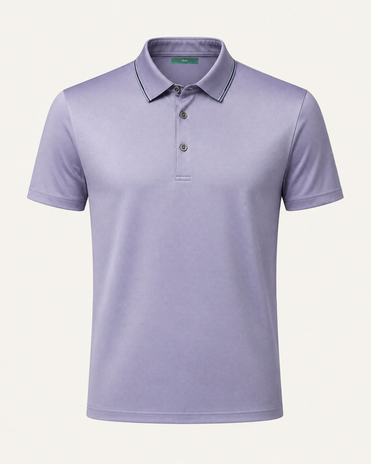 Lightweight Acetate Short-Sleeve Polo Shirt