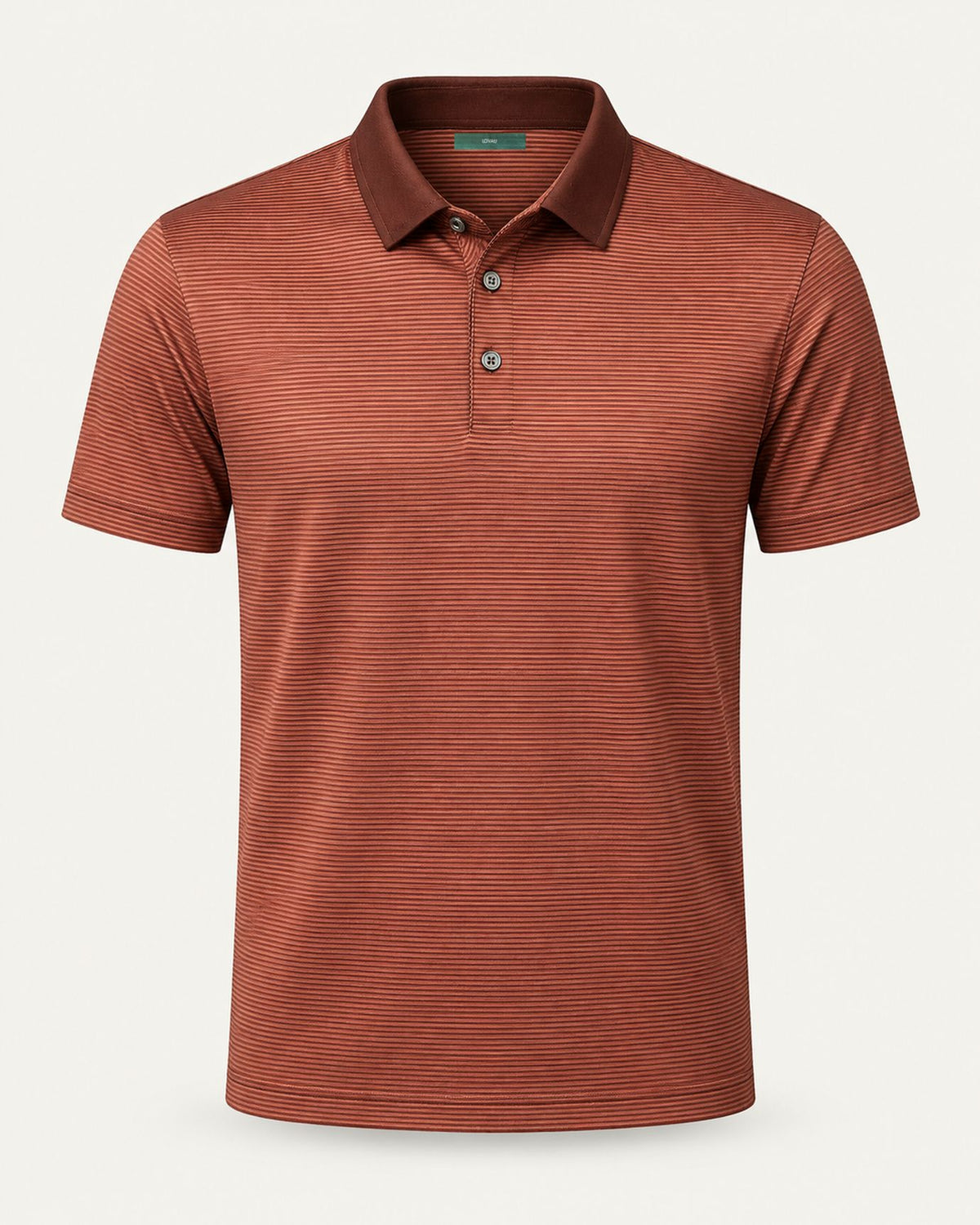 Relaxed-Fit Striped Acetate Polo Shirt