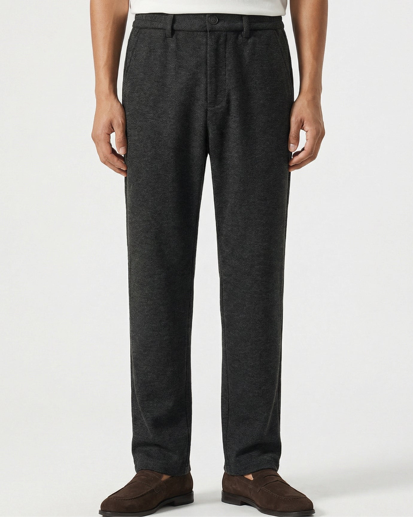 Old Money Style Trousers Loose Straight-Leg Pants