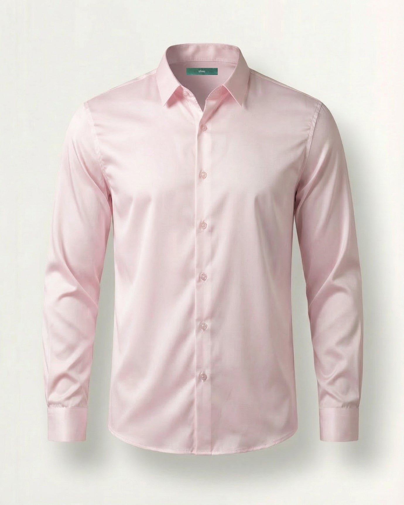 Camisa con textura de seda