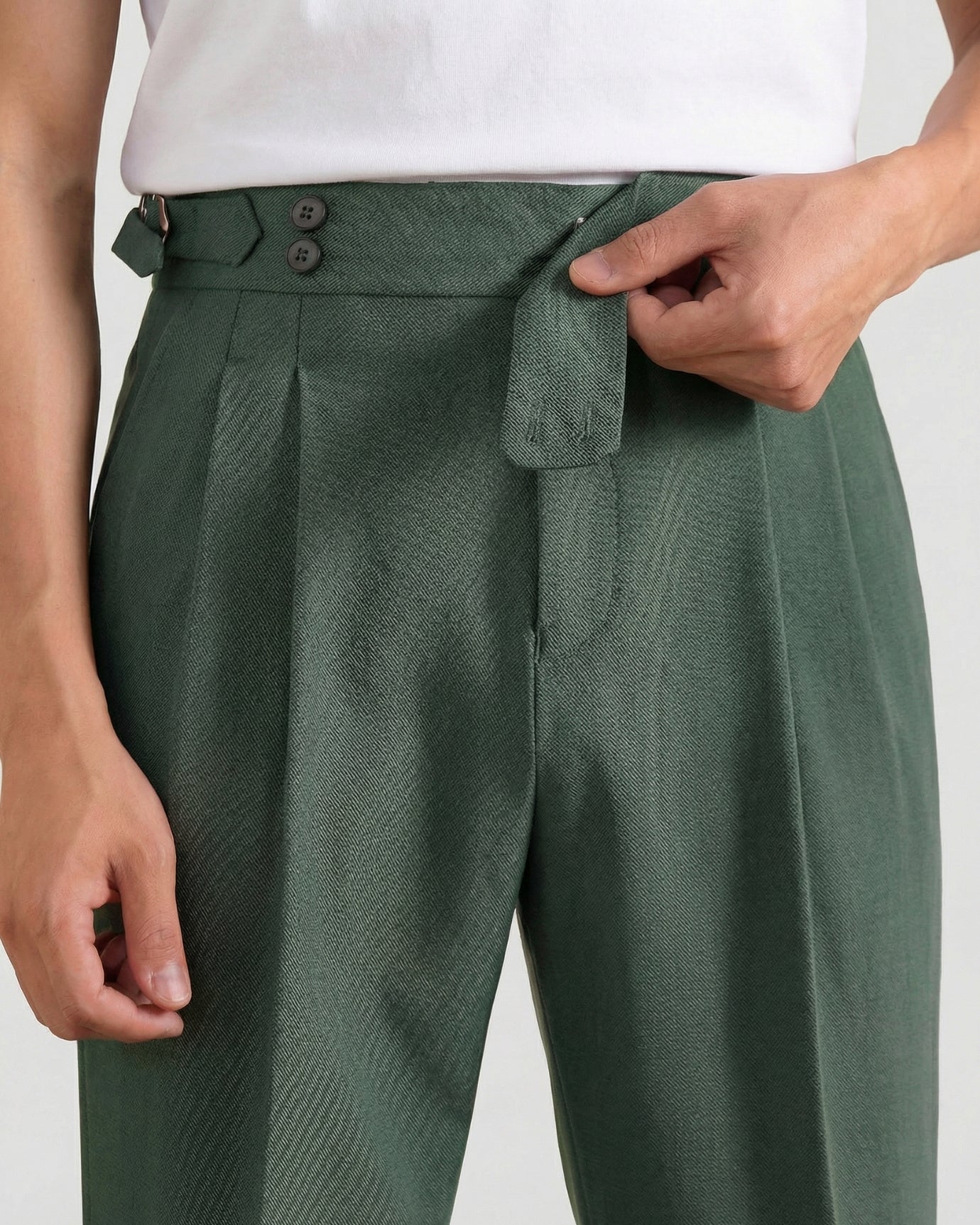 Marbella Trousers Double Pleat Naples