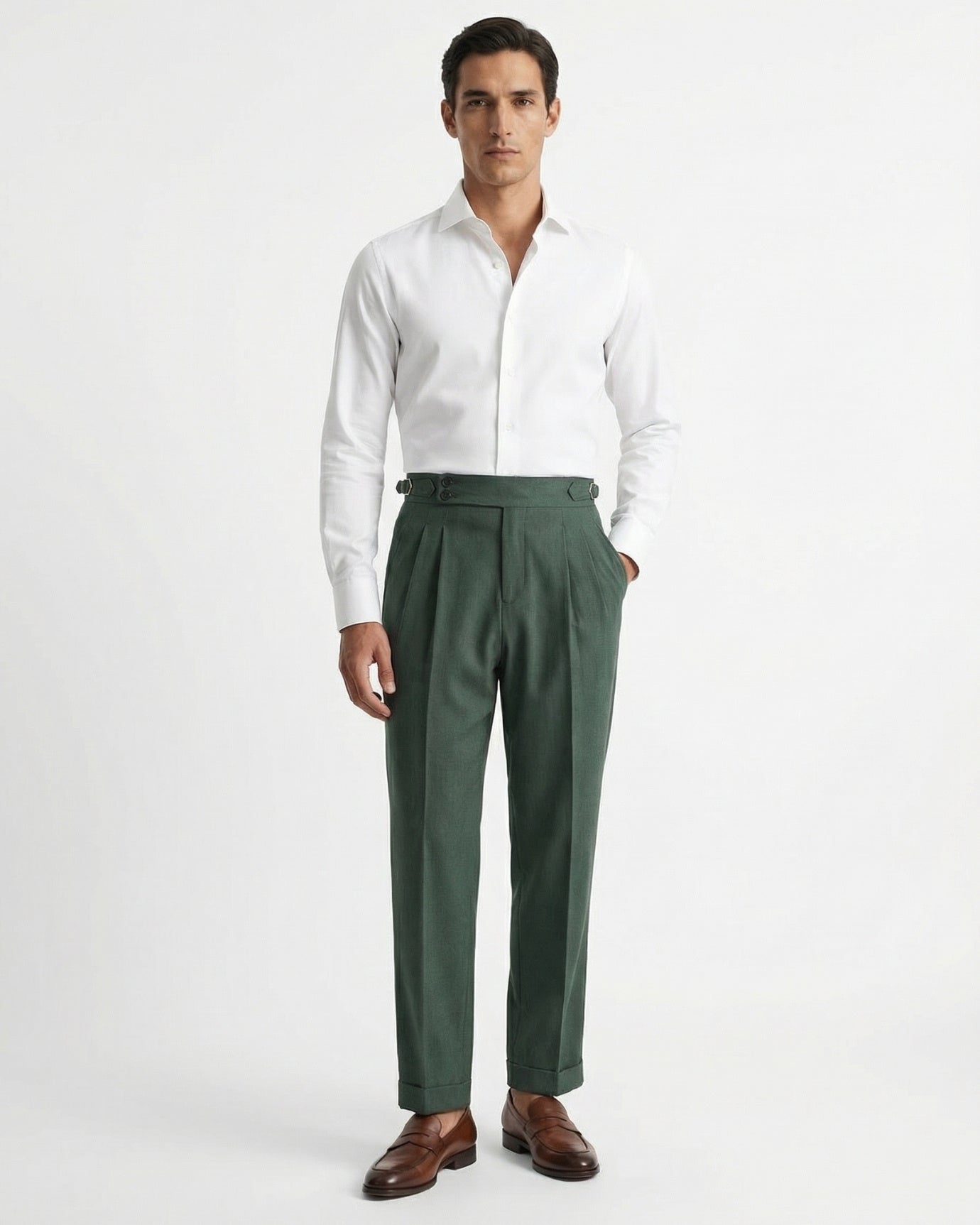 Marbella Trousers Double Pleat Naples