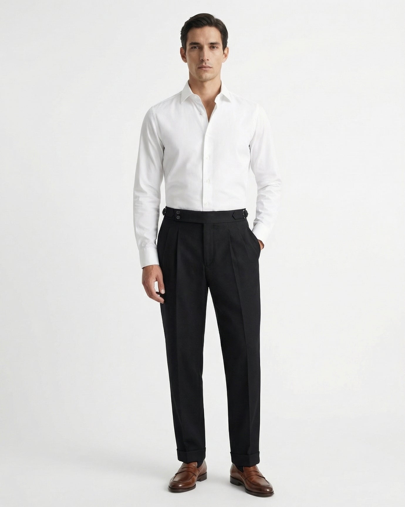 Marbella Trousers Double Pleat Naples