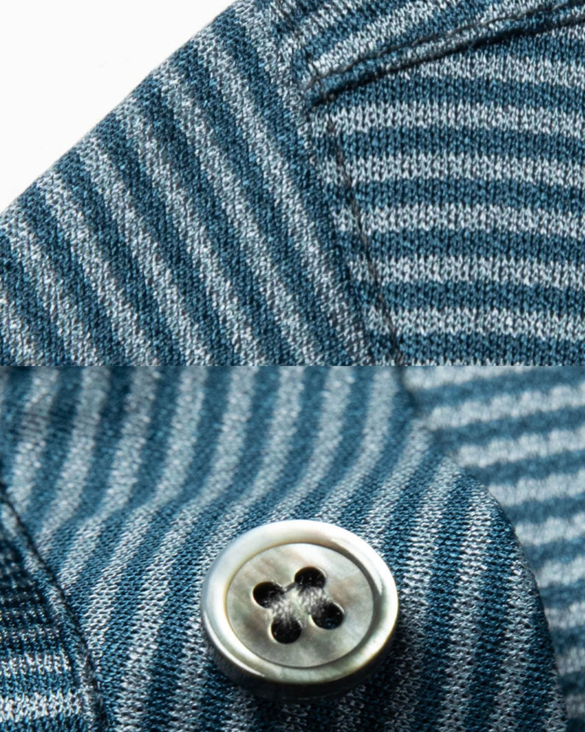 Relaxed-Fit Striped Acetate Polo Shirt