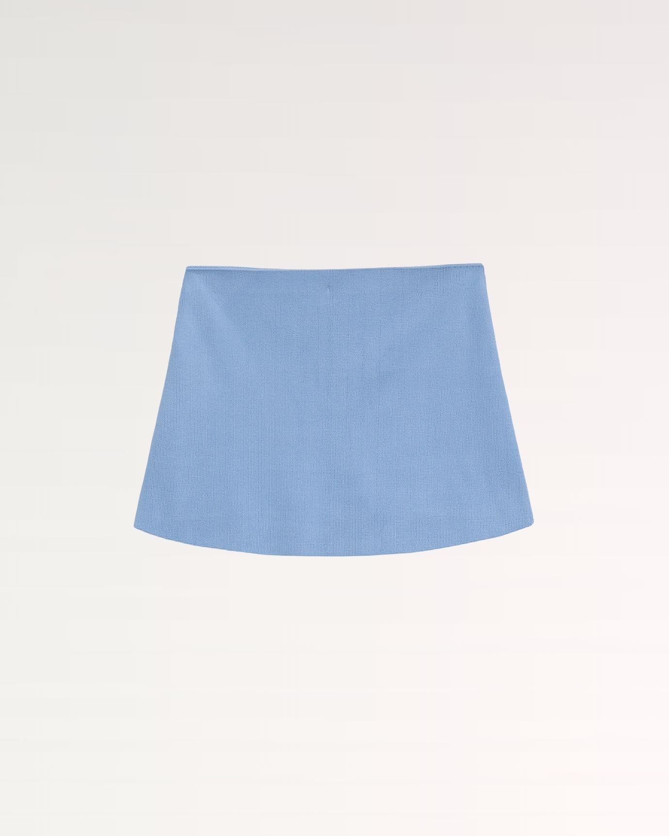 Midi skirt with gentle draping for a flattering fit